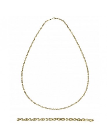 Chimento Men's Tradition Gold Necklace 50cm Accents - 0
