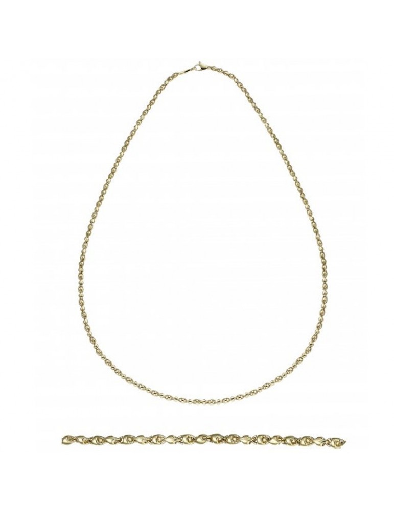 Collana Chimento Tradition Gold Accenti 50cm da Uomo - 0