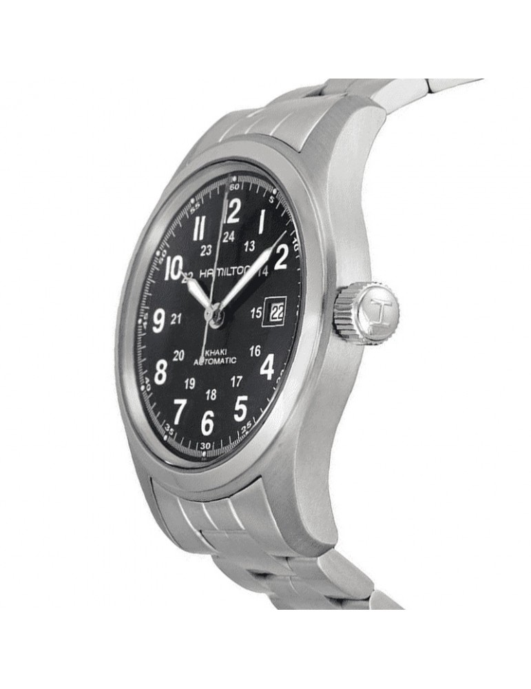 Orologio Hamilton - Khaki Field 42mm Nero - Automatico - H70515137