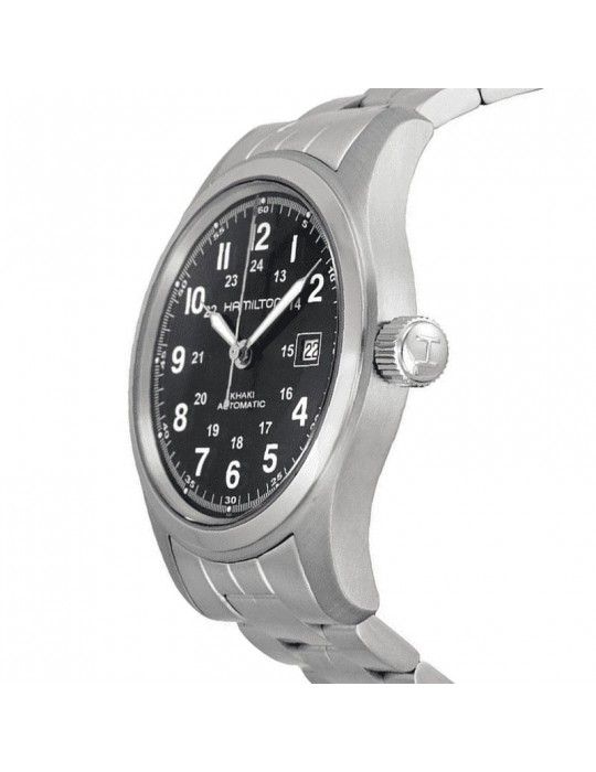 Orologio Hamilton - Khaki Field 42mm Nero - Automatico - H70515137