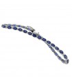 Picca Women's Tennis Bracelet with Diamonds and Sapphires - 0