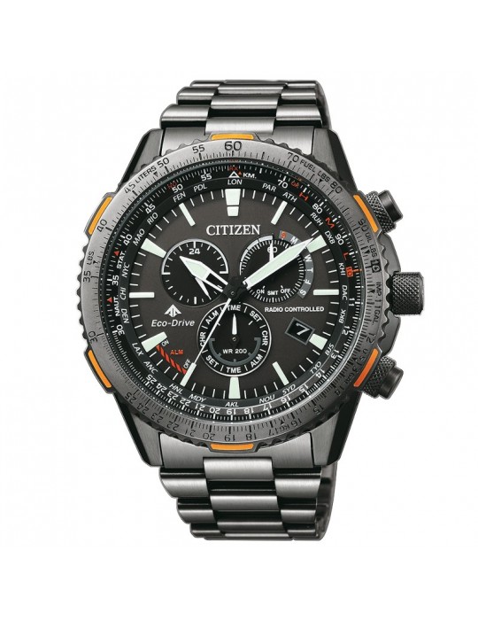 Orologio Citizen Uomo - Radiocontrollato - 45 mm - Nero - CB500751H