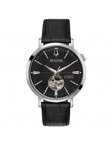 Orologio Bulova Uomo - Aerojet - Automatico - 41 mm - Nero - 96A201