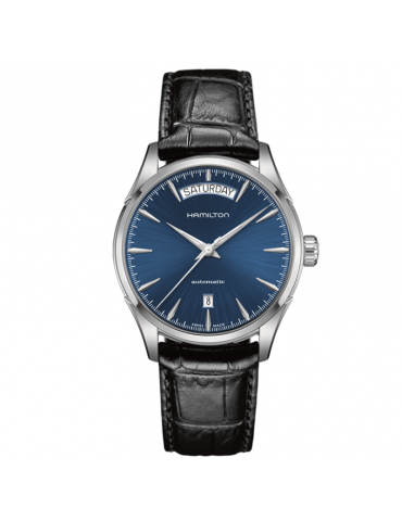Orologio Hamilton - Jazzmaster Day Date - Auto - 40mm Blu - H32505741