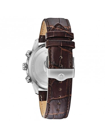 Bulova Chronograph Sutton Big Date Silver Men's 44mm Watch - 0 2