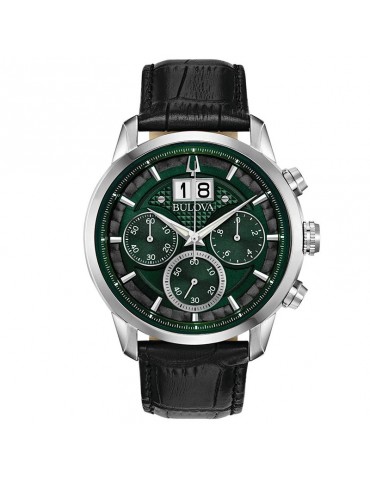 Bulova Men's Sutton Classic 44mm Chronograph Watch - 0