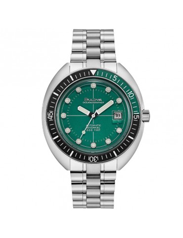 Bulova Automatic Oceanographer Green Men's 44mm Watch - 0