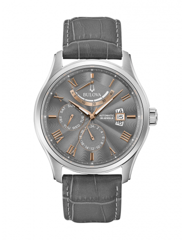 Orologio Bulova - Wilton - Automatico - 43mm - Antracite - 96C143