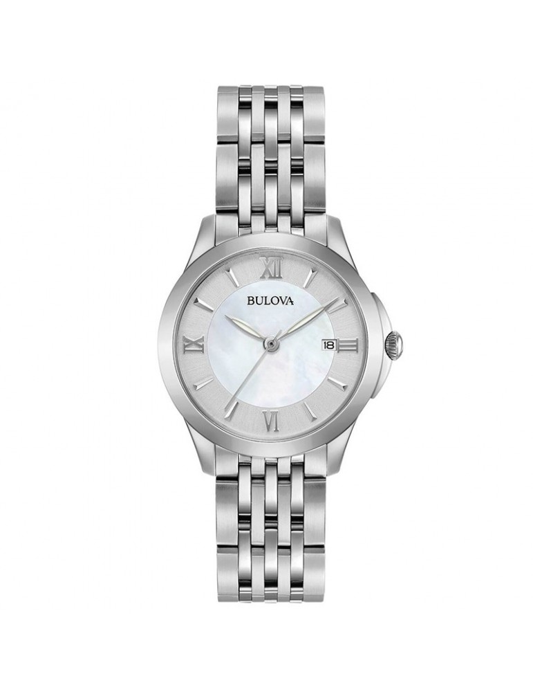 Bulova Classic Mother of Pearl 27mm Ladies Watch - 0