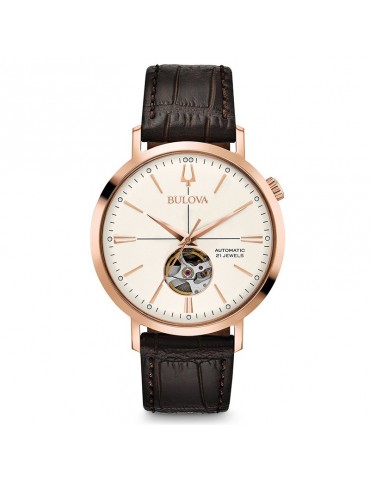 Orologio Bulova Uomo - Aerojet - Automatico - 41mm - Bianco - 97A136