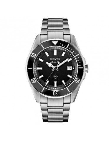 Orologio Bulova Uomo - Marine Star - Quarzo - 43mm - Nero - 98B203