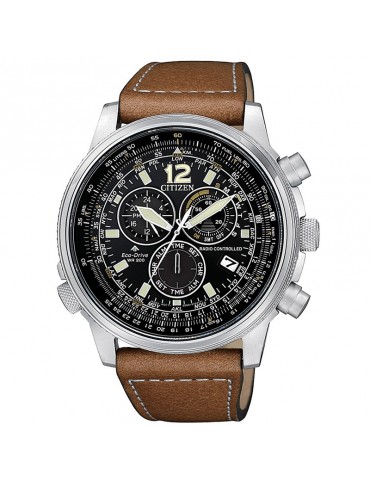 Orologio Citizen Uomo - Radiocontrollato - 45mm - Nero - CB586027E