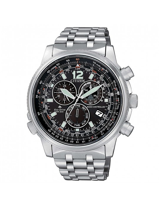 Orologio Citizen Uomo - Radiocontrollato - 45 mm - Nero - CB586086E