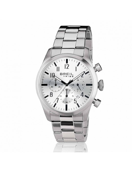Orologio Breil Uomo - Classic Elegance - Cronografo 42mm Silver-EW0225
