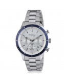 Breil Dude Men's Silver Chronograph 42mm Watch - 0