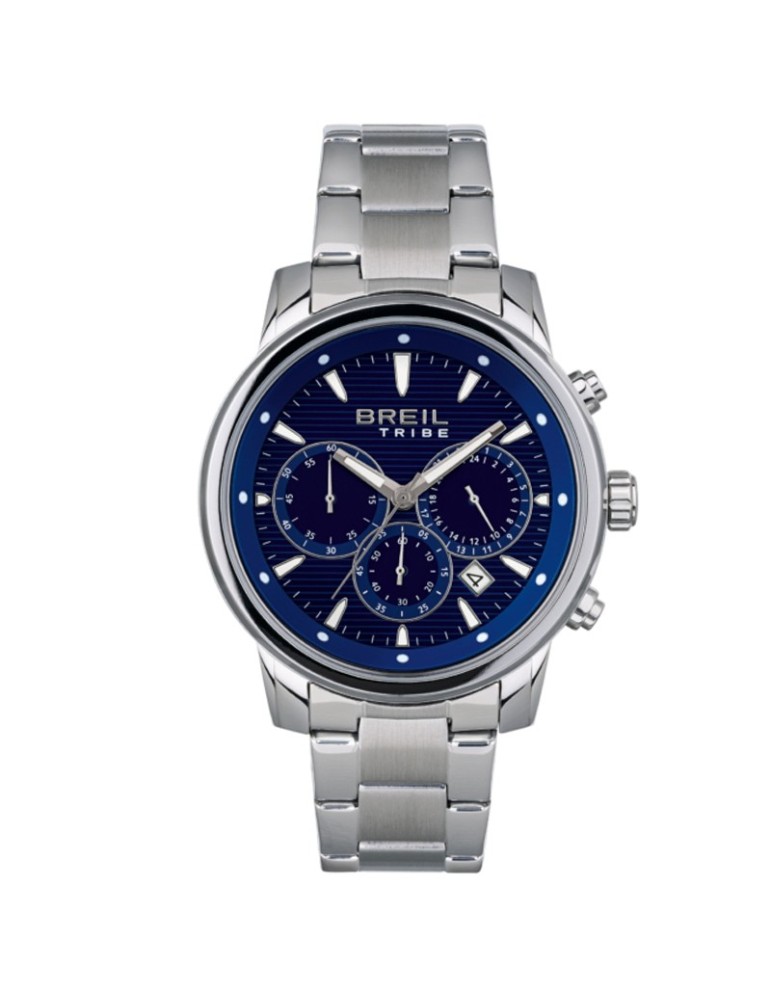 Orologio Breil Uomo - Caliber Blu 43mm Cronografo - 0