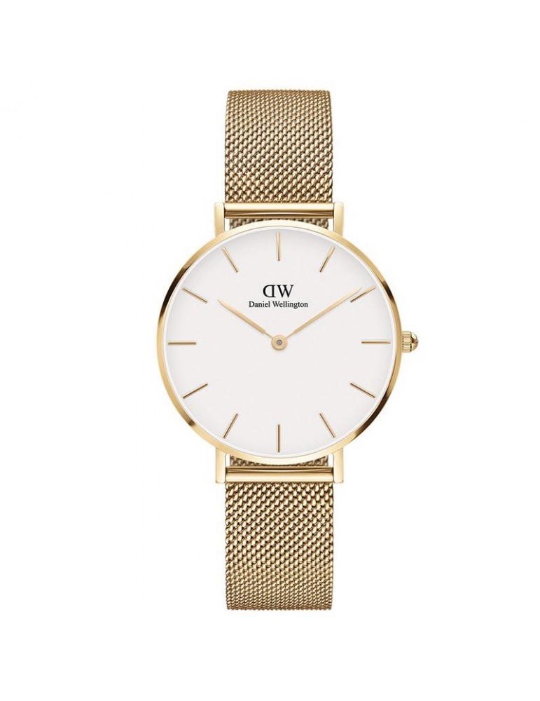 Daniel Wellington Ladies Watch - Petite Evergold 32mm White - 0
