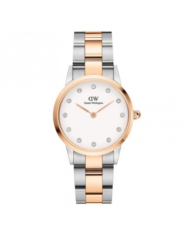 Daniel Wellington Ladies Watch - Iconic Link Lumine 28mm Rose Gold - 0