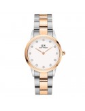 Daniel Wellington Ladies Watch - Iconic Link Lumine 28mm Rose Gold - 0