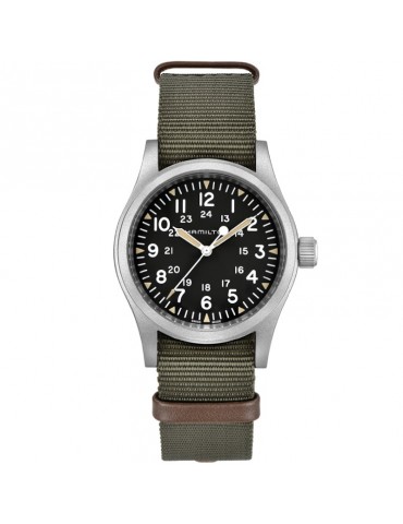 Hamilton Khaki Field Mechanical 38mm Black Men's Watch - 0