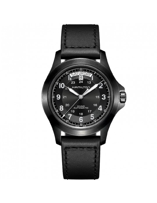 Hamilton Men's Watch - Khaki Field King 40mm Black - H64465733