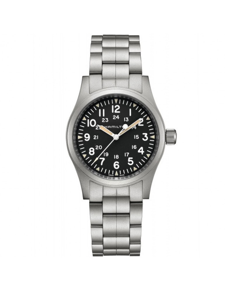 Hamilton Men's Watch - Khaki Field Mechanical 38mm Black - H69439131