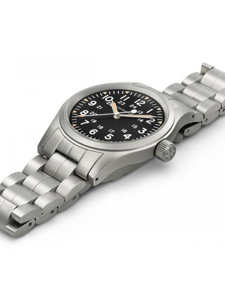 Hamilton Men's Watch - Khaki Field Mechanical 38mm Black - H69439131