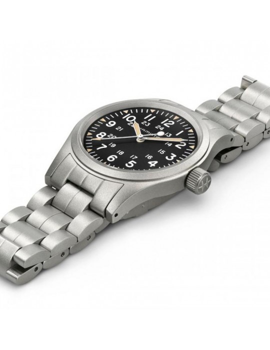 Hamilton Men's Watch - Khaki Field Mechanical 38mm Black - H69439131