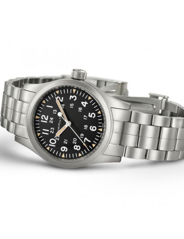 Hamilton Men's Watch - Khaki Field Mechanical 38mm Black - H69439131