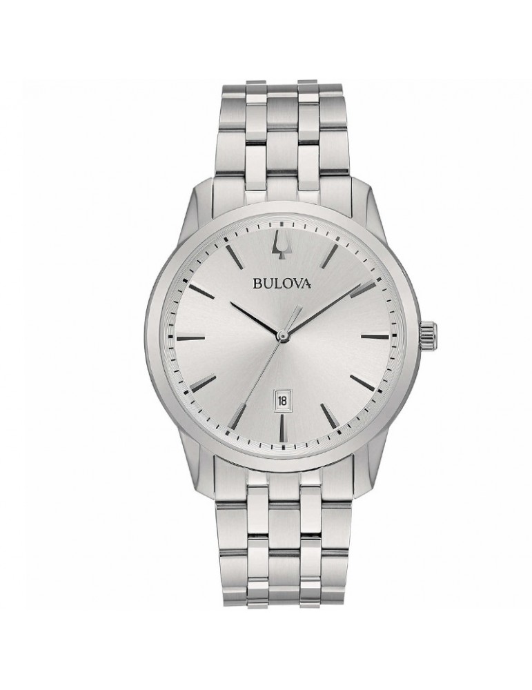 Bulova Men's Watch - Sutton 40mm - Quartz - Silver - 96B342