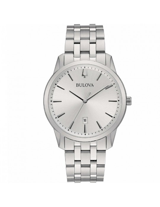 Orologio Bulova Uomo - Sutton 40mm - Quarzo - Argento - 96B342