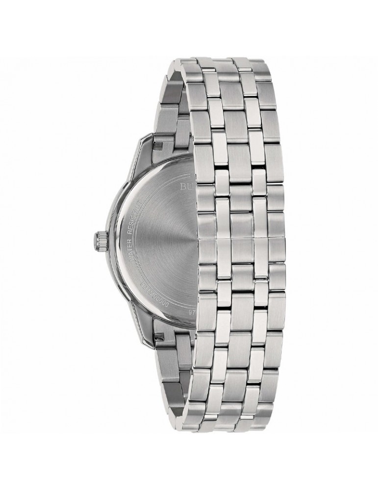 Bulova Men's Watch - Sutton 40mm - Quartz - Silver - 96B342