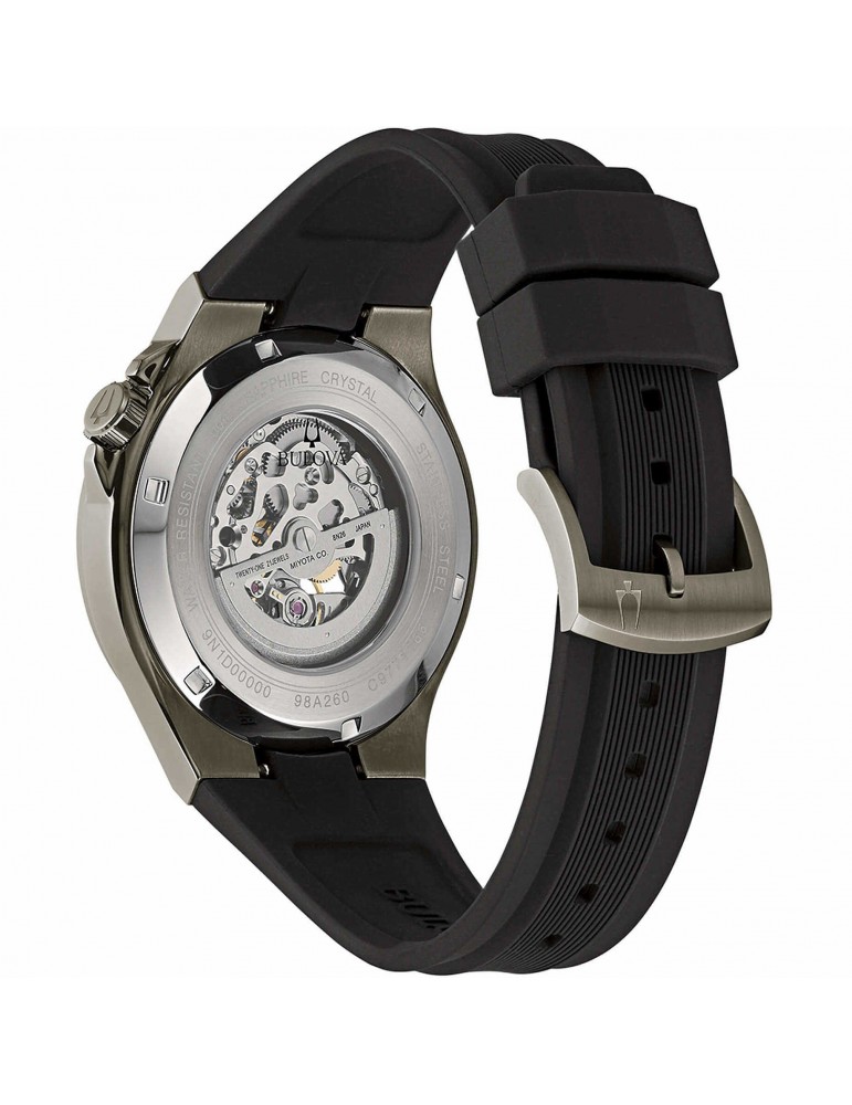 Orologio Bulova Uomo - Maquina 46mm - Meccanico - Nero - 98A260