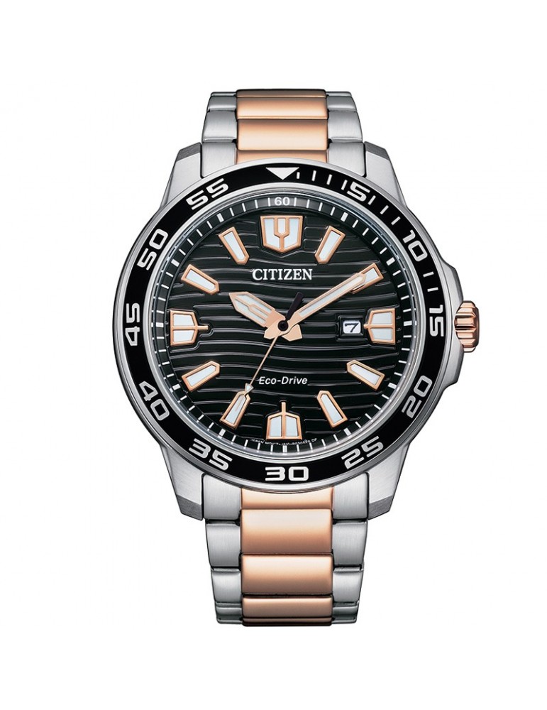 Citizen Men's Watch - Marine Sport Eco-Drive 45mm Black - AW152484E