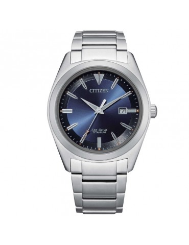 Citizen Men's Watch - Super Titanium - Eco-Drive 41mm Blue - AW164083L