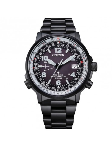 Orologio Citizen Uomo - Radiocontrollato - Eco-Drive 43mm Nero - CB024584E