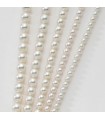 Nimei Necklace Gold Akoya Pearls Strand 5,5-6 for Woman - 0