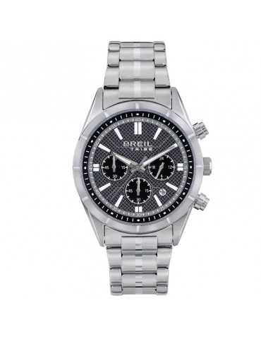 Breil Men's Watch - Lead 42mm Gray  Black Chronograph - 0