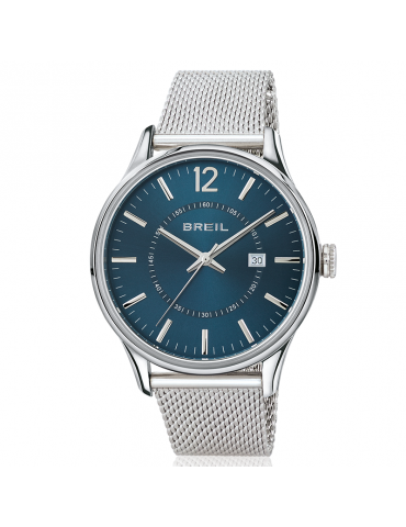 Orologio Breil Uomo - Contempo - 40,5 mm Solo Tempo Blu - TW1560