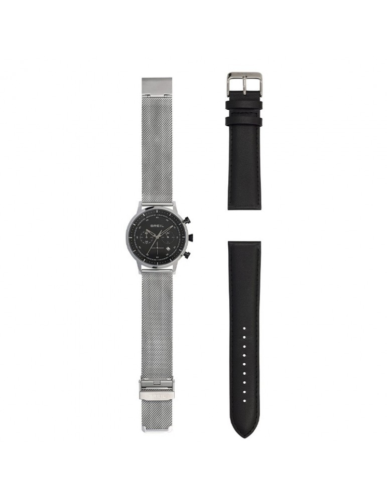 Orologio Breil Uomo - Six 3 Nine 44mm - Cronografo - Nero - TW1805