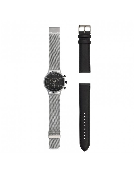Orologio Breil Uomo - Six 3 Nine 44mm - Cronografo - Nero - TW1805