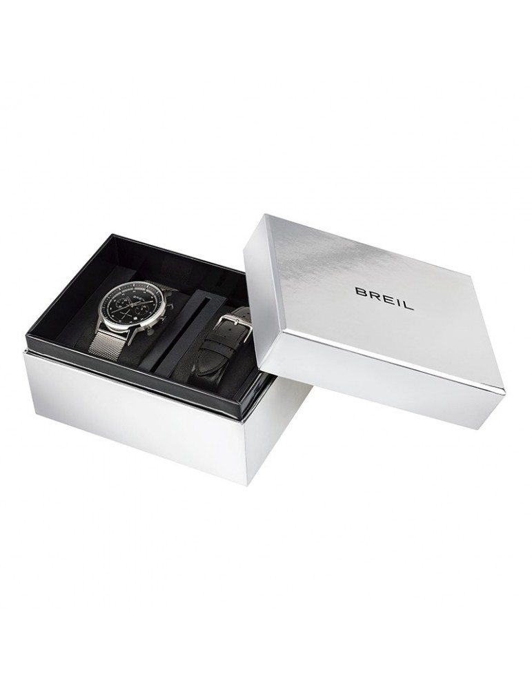 Orologio Breil Uomo - Six 3 Nine 44mm - Cronografo - Nero - TW1805