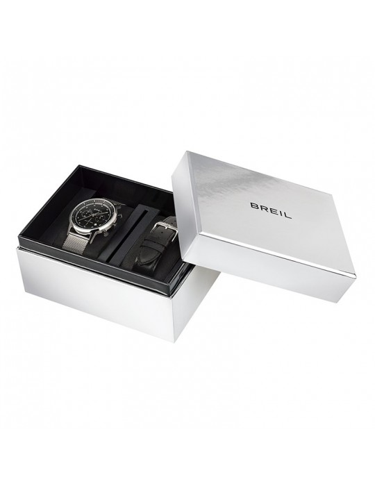 Orologio Breil Uomo - Six 3 Nine 44mm - Cronografo - Nero - TW1805