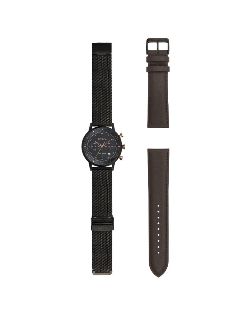 Breil Man's Six 3 Nine Black 44mm Watch - 0