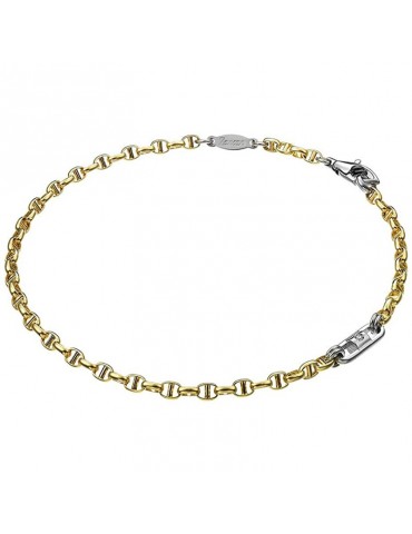 Bracciale Zancan per Uomo - Insignia - Oro Giallo - Diamanti - EB546BG