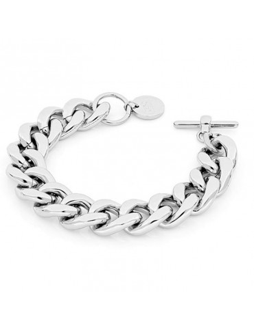 Bracciale Unoaerre Donna - in Bronzo Bianco Catena Grumetta - 0