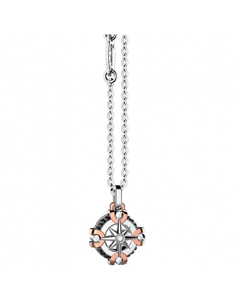 Collana Zancan per Uomo - Insignia Gold - Rosa dei Venti - EC893BR