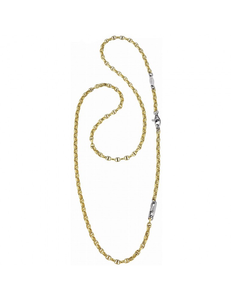 Zancan Necklace for Men - Insignia Gold in Yellow Gold with Natural Diamond - 0