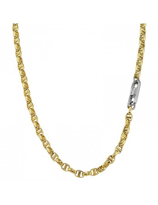 Zancan Necklace for Men - Insignia Gold in Yellow Gold with Natural Diamond - 0