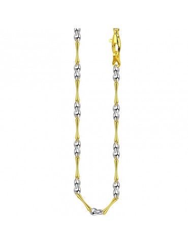 Zancan Necklace for Men - Insignia Gold in 18K Yellow and White Gold - 0 2
